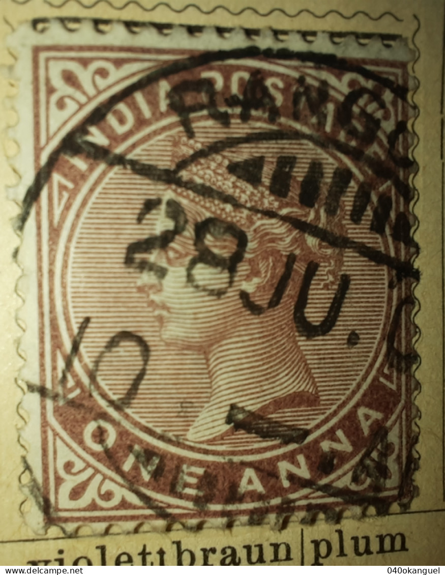 Britisch Indien  1 Marke Von 1876  Gem. Scan - Andere & Zonder Classificatie