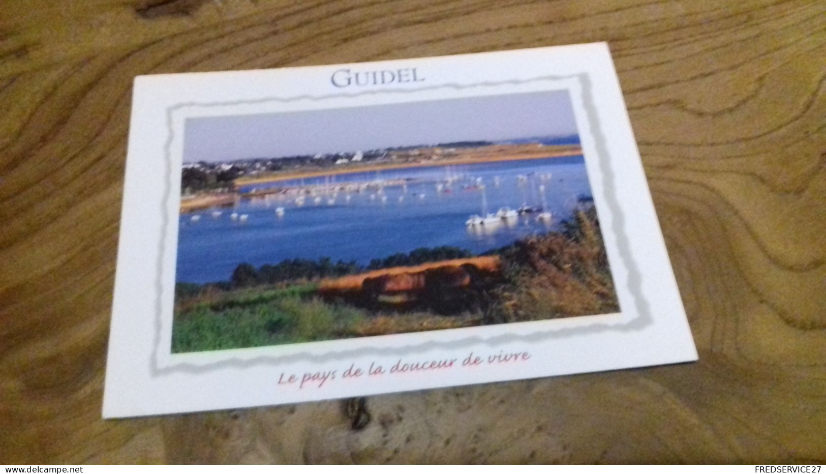 182 / GUIDEL PERSPECTIVE SUR LE PORT ET LA RIVIERE LA LAITA - Guidel