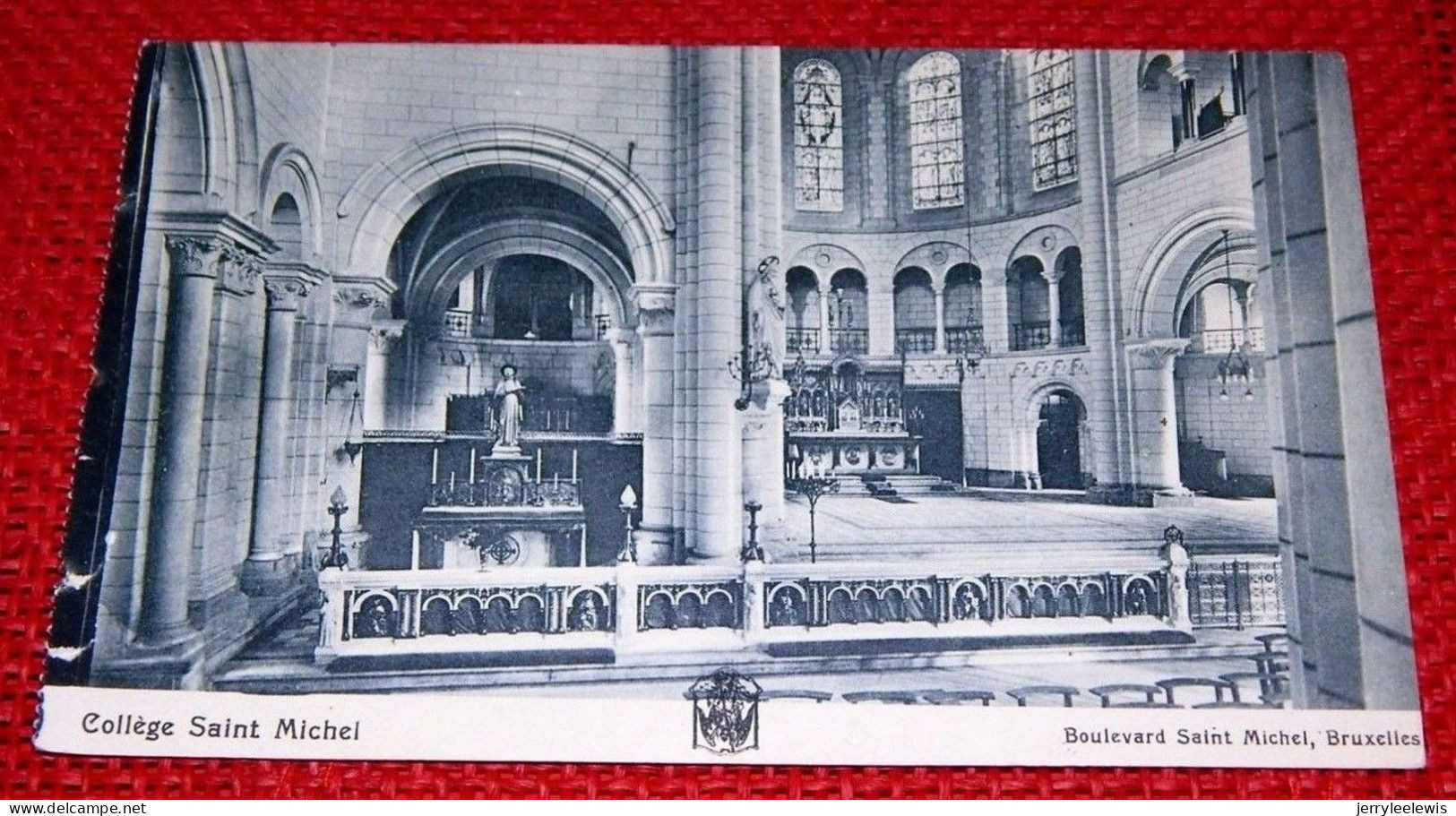 BRUXELLES  - ETTERBEEK -  Collège Saint Michel  - Intérieur De L'église - Etterbeek