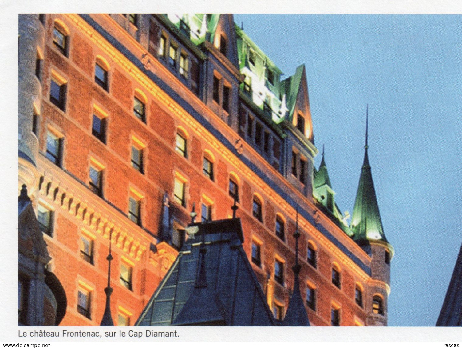 CPM - CANADA - QUEBEC - LE CHATEAU DE FRONTENAC SUR LE CAP DIAMANT - Québec - Château Frontenac