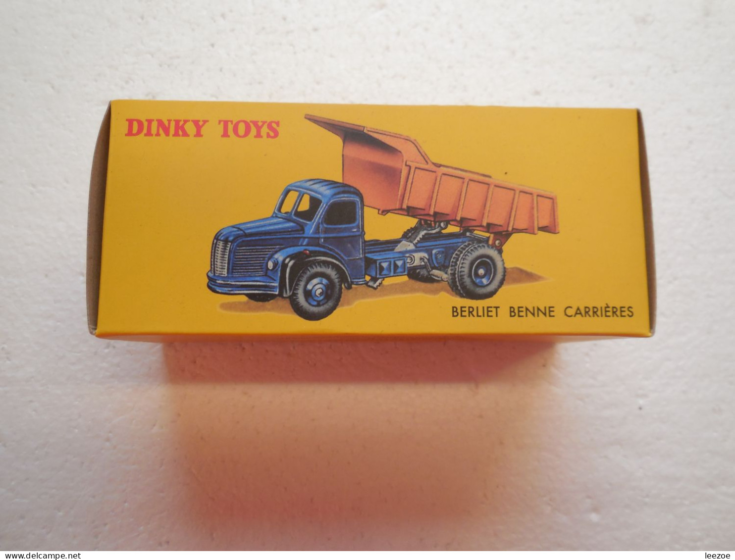 Dinky Toys BERLIET BENNE CARRIERES 34 A, Bel état, Réf C2-2 - Dinky