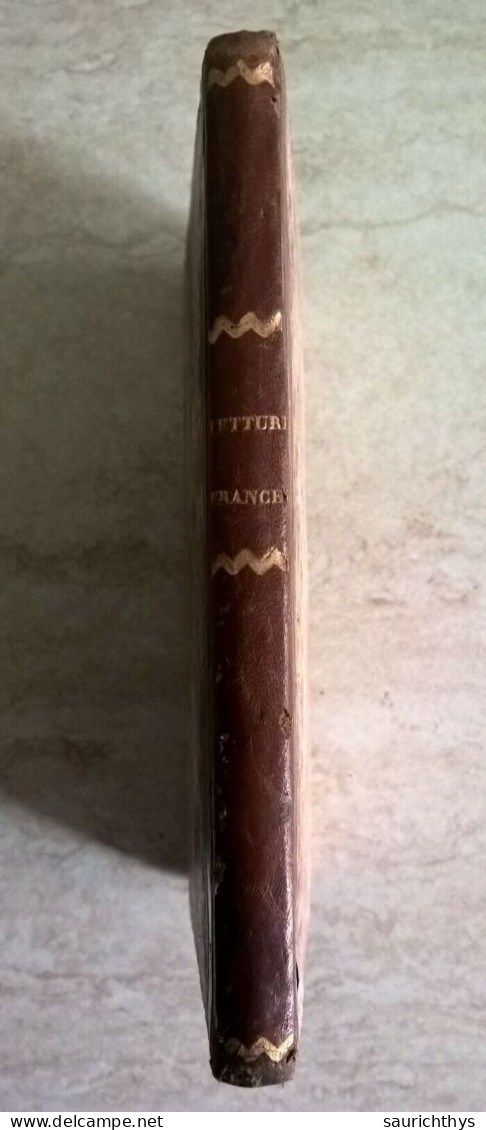 Prima Lettura In Lingua Francese All'uso Degl'italiani Di Giuseppe Moneta 1854 - Livres Anciens