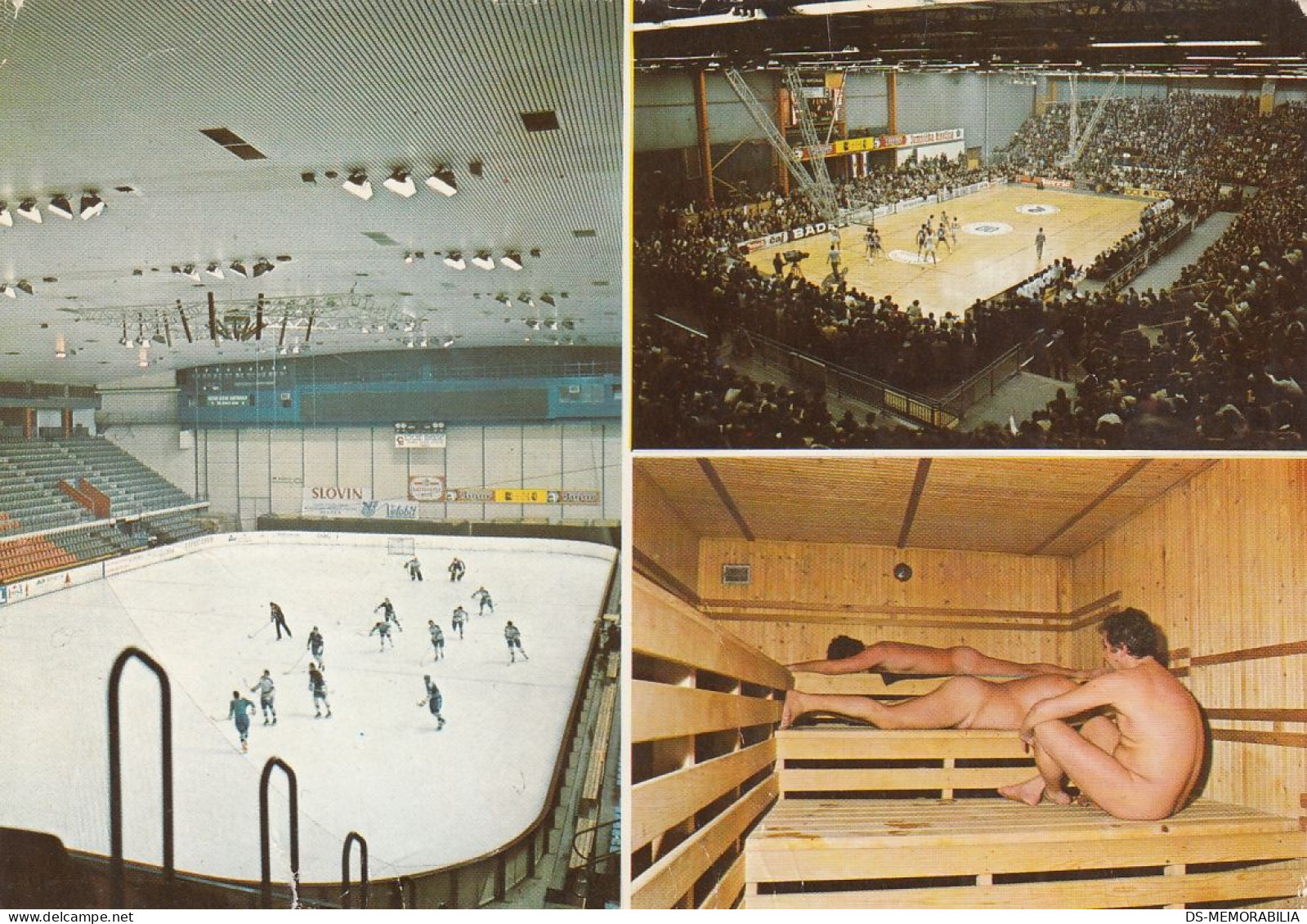 Sport Arena Dom Sportova Zagreb Croatia Basketball Hockey Sauna Nude Men 1983 - Stadi