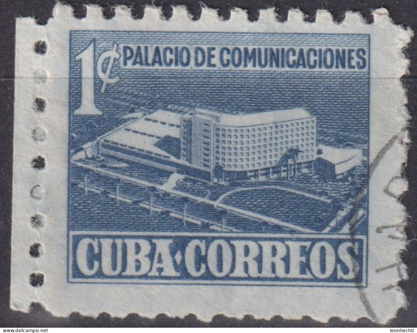 1952 Kuba - Rep. ° Mi:CU Z16, Sn:CU RA16, Yt:CU 353, New Building For The Ministry Of Post - Usati