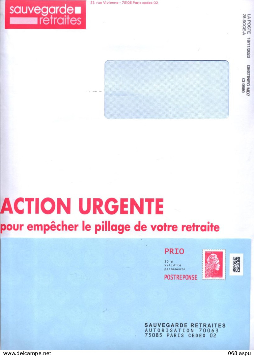 Pap Réponse Yseultyz Sauvegarde Retraite + Destineo - PAP: Antwort