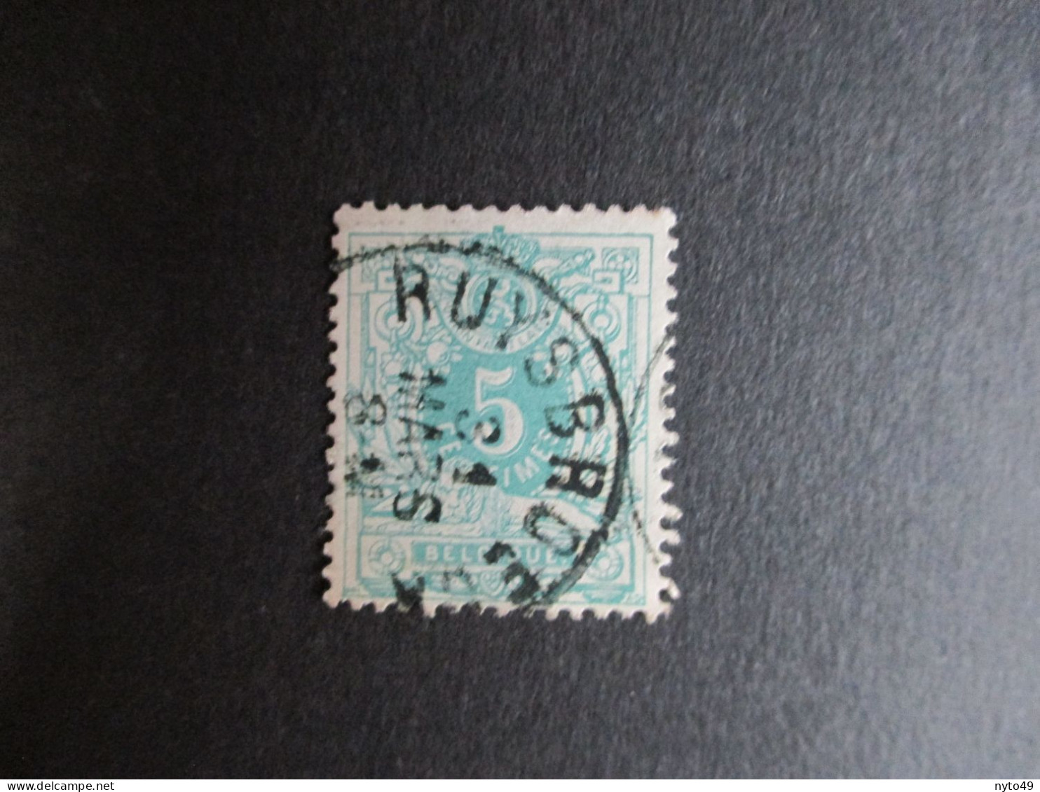 Nr 45 - Centrale Stempel "Ruysbroeck" - Coba + 4 - 1869-1888 Lion Couché