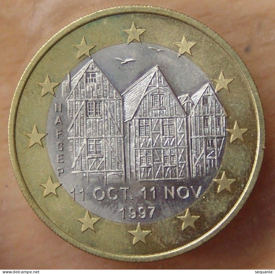France 10 EURO 1997 Bimétallique TOURS Et De TOURAINE (37) - Euros De Las Ciudades
