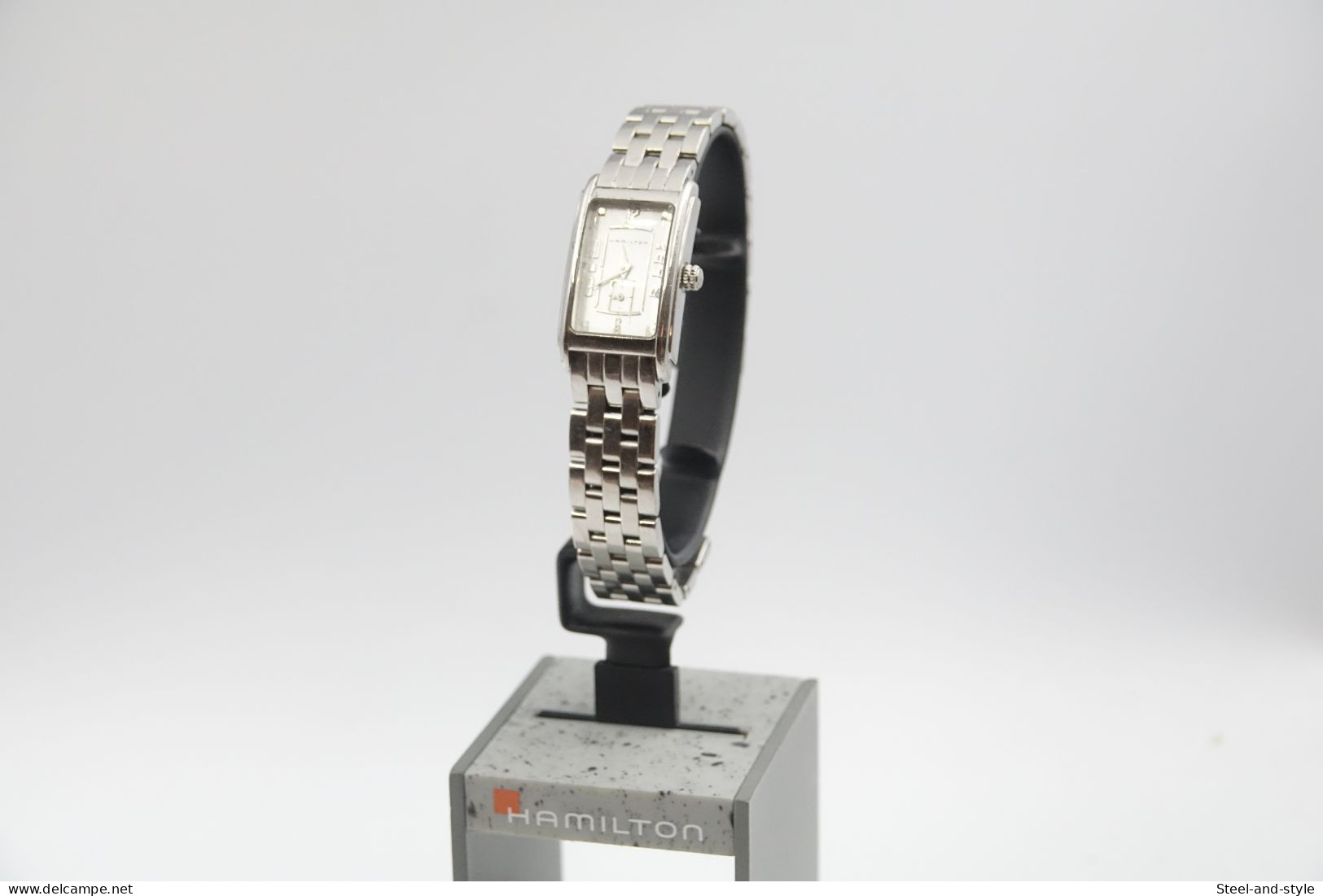 Watches : HAMILTON AMERICAN CLASSIC ARDMORE Ref. 6349 FULL SET BOX AND PAPERS - Original - Running - Excelent - Montres Haut De Gamme