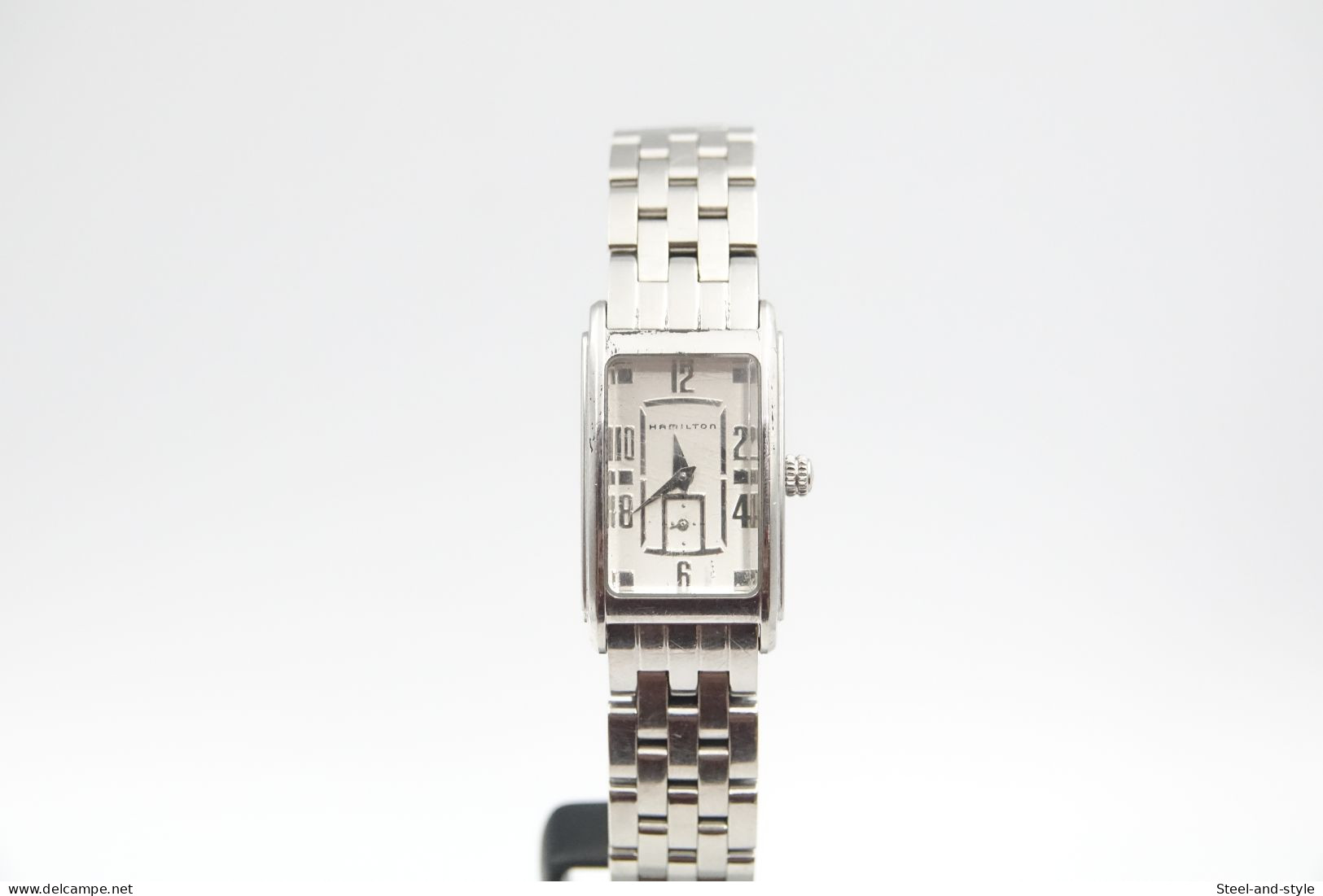 Watches : HAMILTON AMERICAN CLASSIC ARDMORE Ref. 6349 FULL SET BOX AND PAPERS - Original - Running - Excelent - Designeruhren