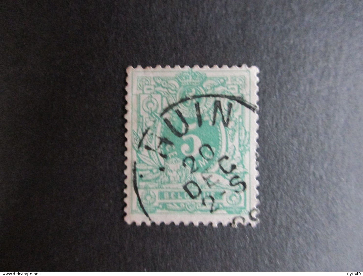 Nr 45 - Centrale Stempel "Thuin" - Coba + 2 - 1869-1888 Liggende Leeuw