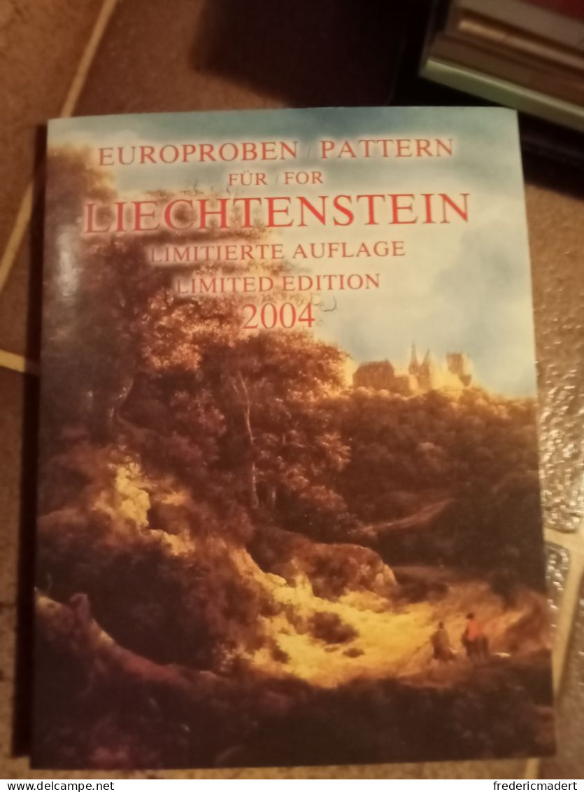 Pochette Euro-Collection - Liechtenstein 2004 - Edition Limitée - Liechtenstein