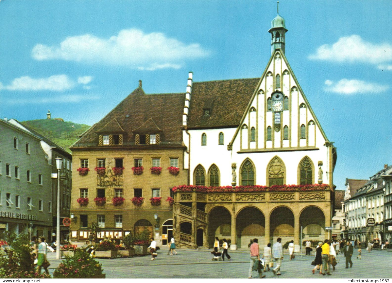 AMBERG, TOWN HALL, ARCHITECTURE, GERMANY - Amberg