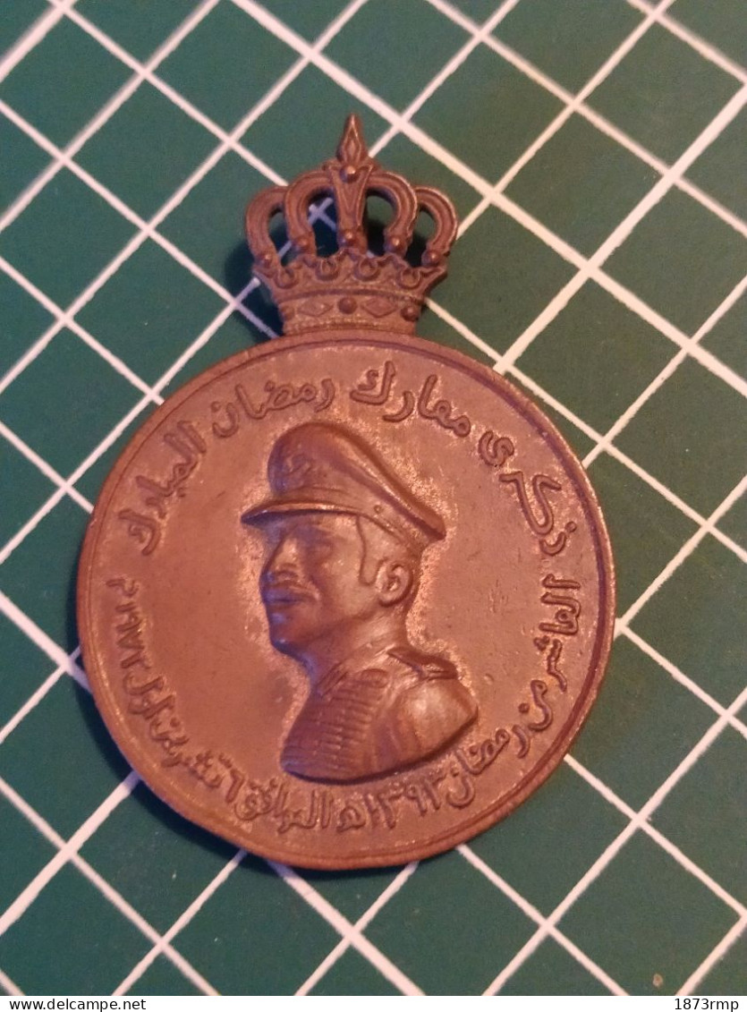 MEDAILLE DE LA GUERRE CONTRE ISRAEL, COULEUR BRONZE, SANS RUBAN (1) (AUCUNE IDÉE POLITIQUE BIEN SUR !!!!) - Altri & Non Classificati