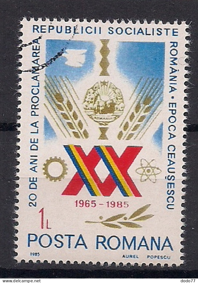 ROUMANIE     N°  3597  OBLITERE - Usado