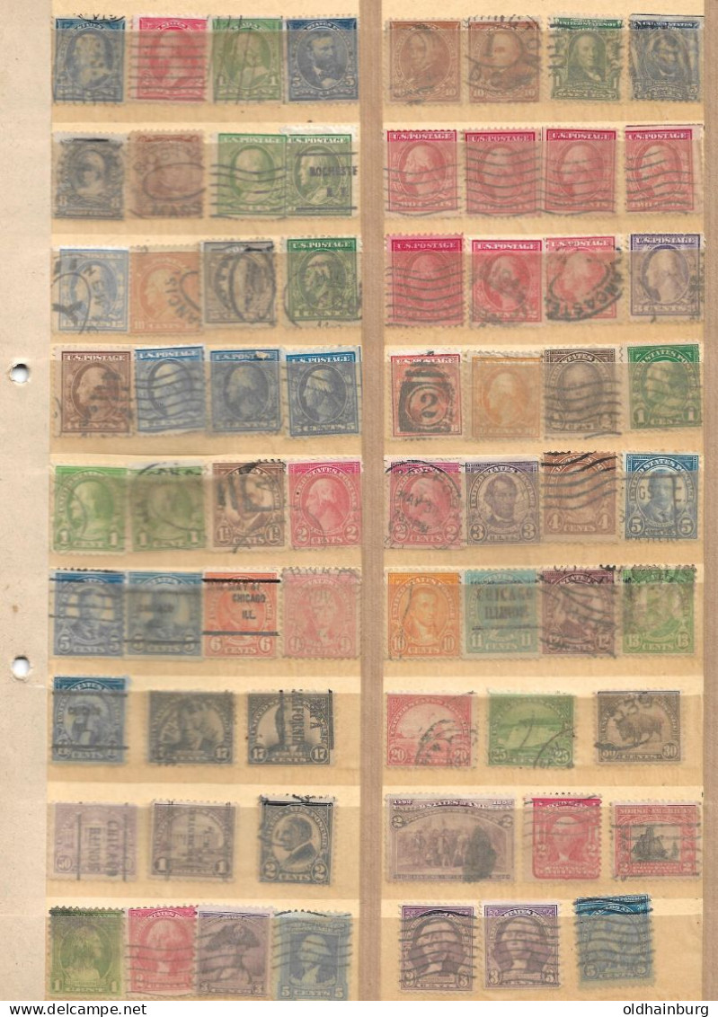 3255k: 4 Steckkarten USA- Alt Gestempelt, See 4 Scans - Collezioni & Lotti