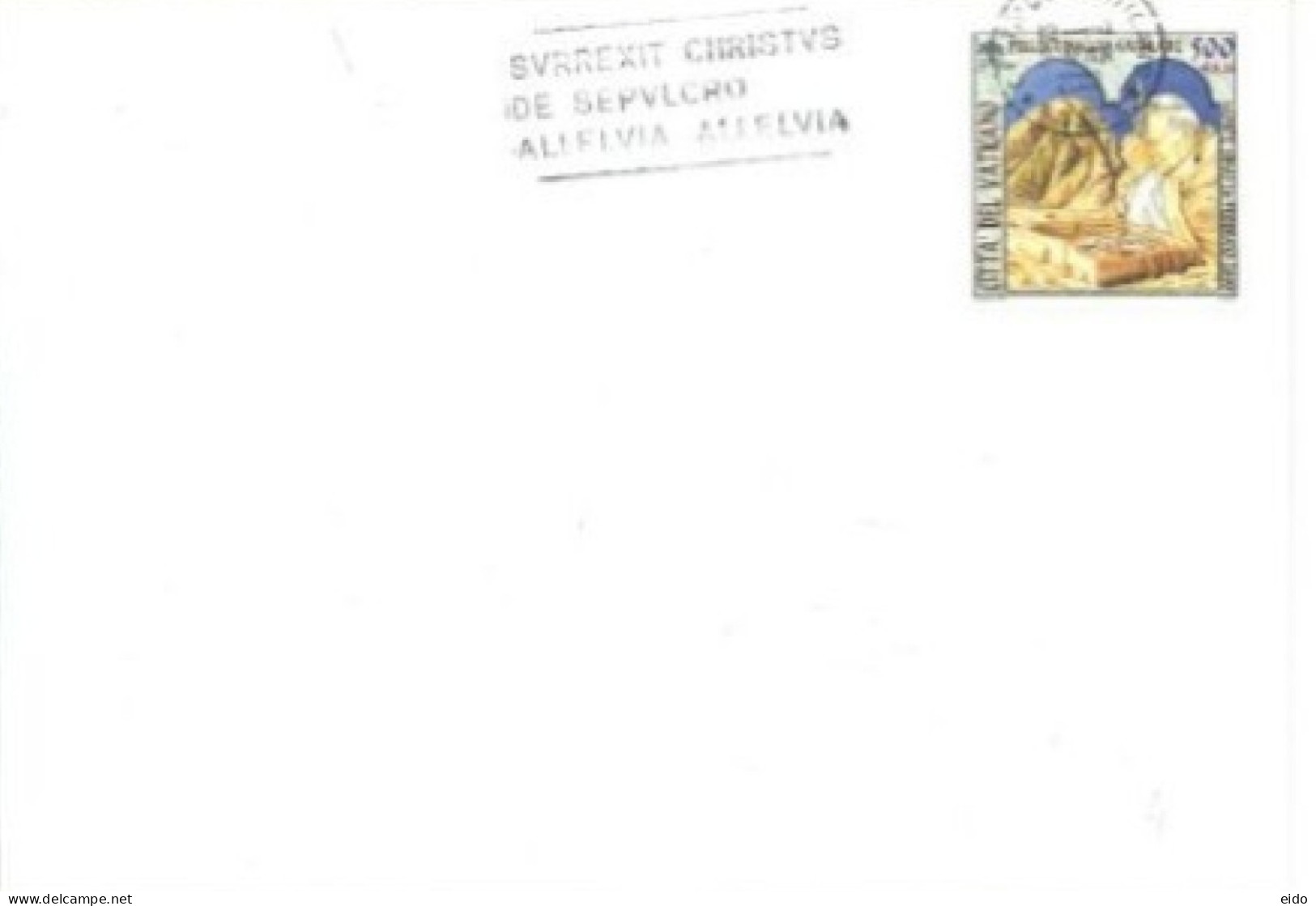 VATICAN - 2002, STAMP COVER. - Covers & Documents