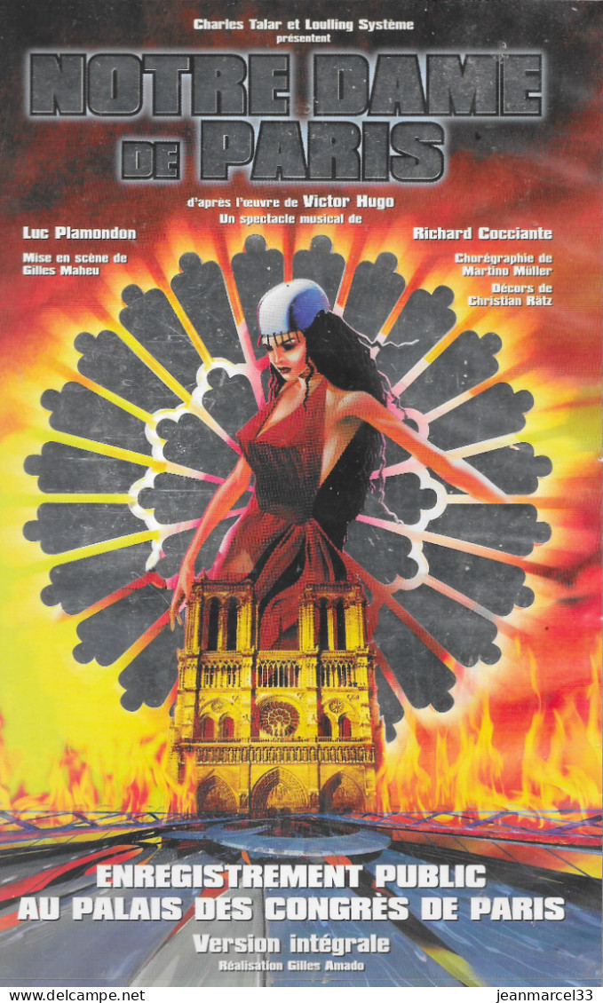 K7 VHS  Notre Dame De Paris - Documentales