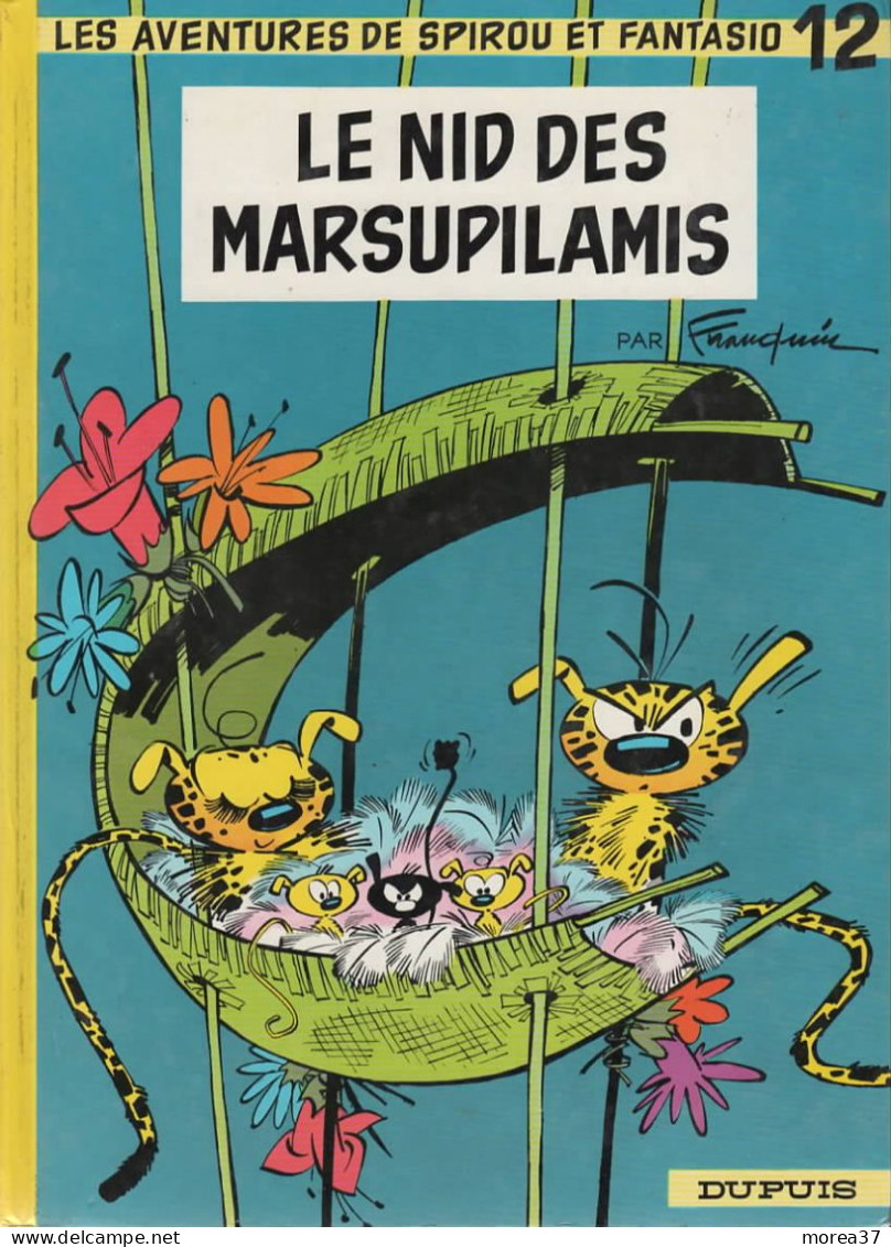 SPIROU ET FANTASIO  "Le Nid Des Marsupilamis "  Tome 12  De FRANQUIN   DUPUIS - Spirou Et Fantasio