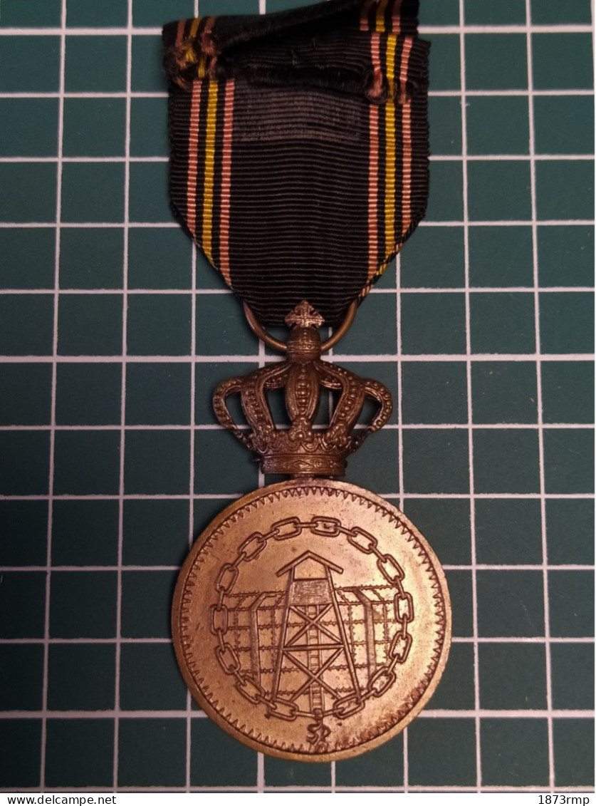 MEDAILLE DES PRISONNIERS DE GUERRE 1940/1945, BELGIQUE WW2 - België