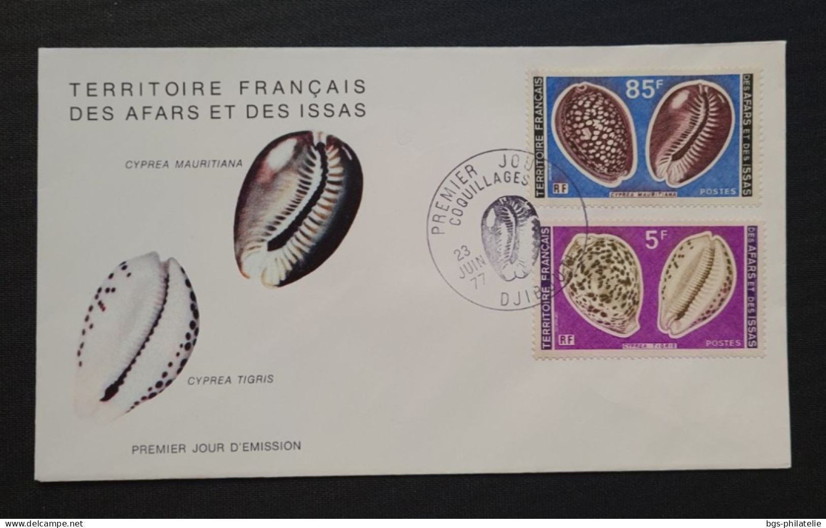 Afars Et Issas,  Timbres N°443 Et N°444 Sur Enveloppe. - Lettres & Documents