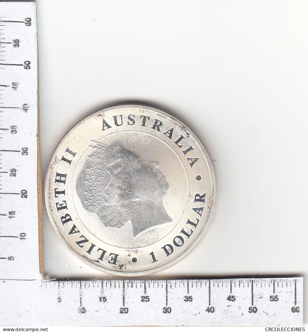 CR1726 MONEDA AUSTRALIA 1 DÓLAR 2014 ONZA PLATA - Autres & Non Classés