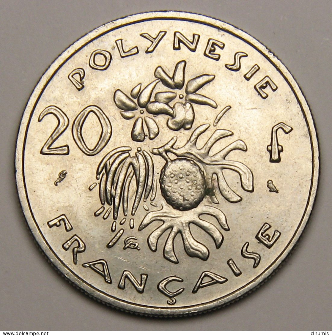 Polynésie Française, 20 Francs République Française, IEOM, 1972 - Polinesia Francesa