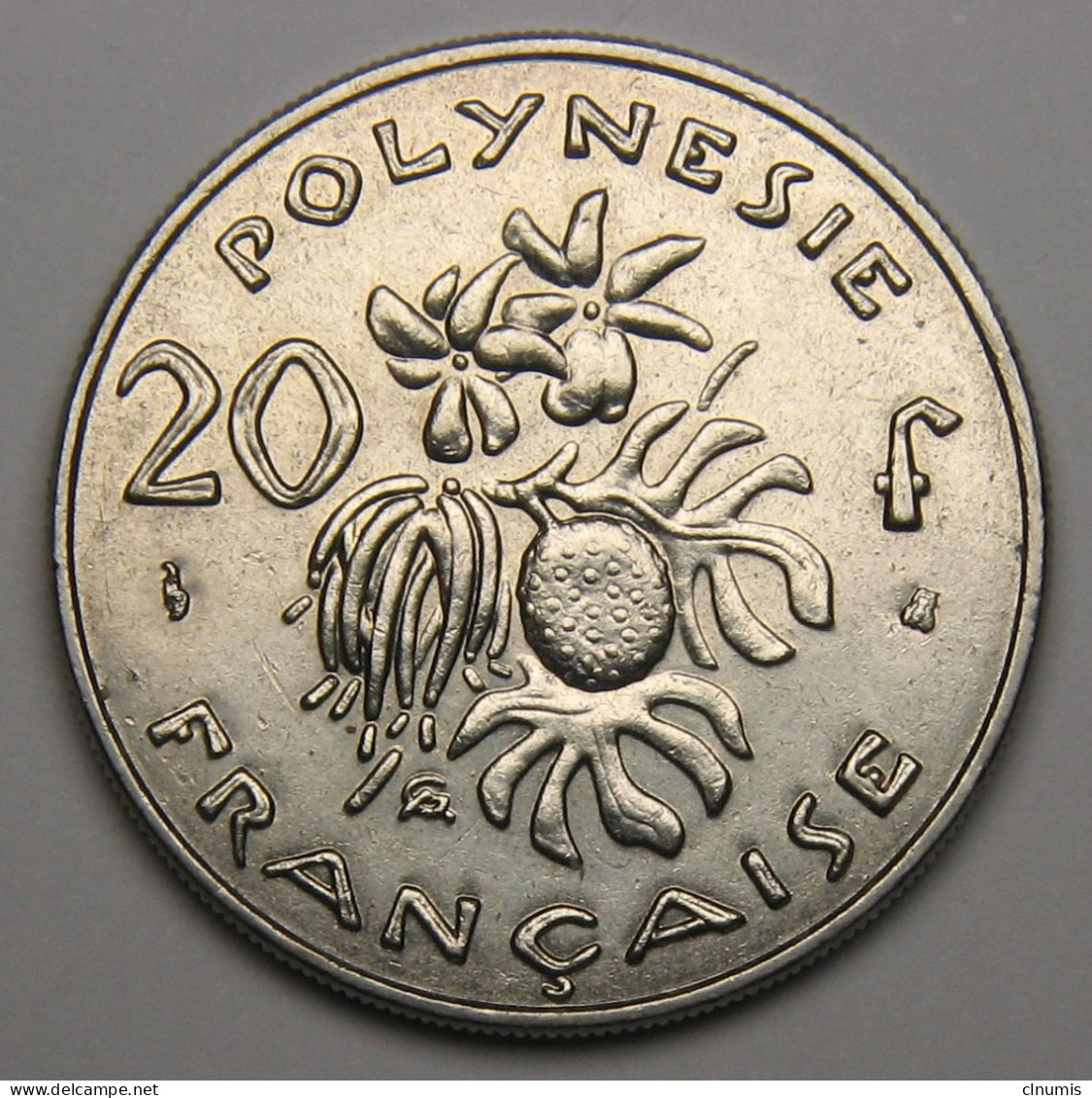 Polynésie Française, 20 Francs République Française, IEOM, 1997 - Polinesia Francese