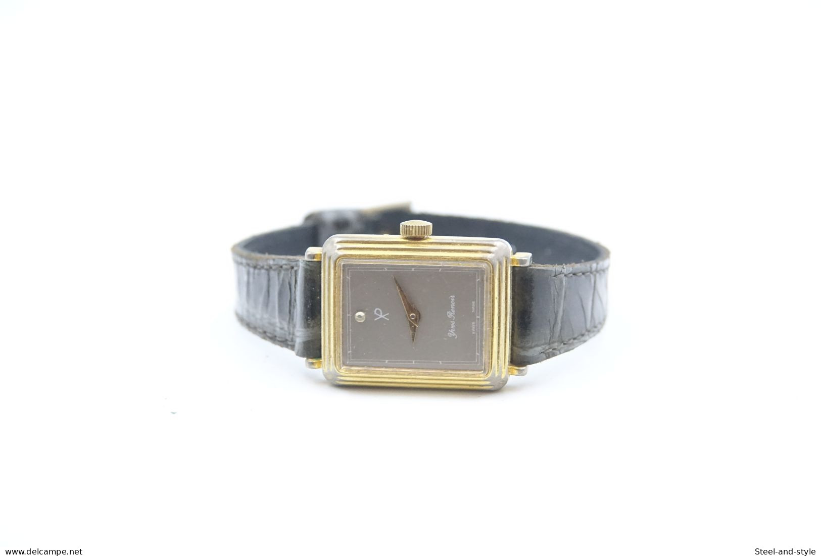Watches : YVES RENOIR SWISS  HAND WIND TANK - Original  - Running - Excelent Condition - Relojes Modernos