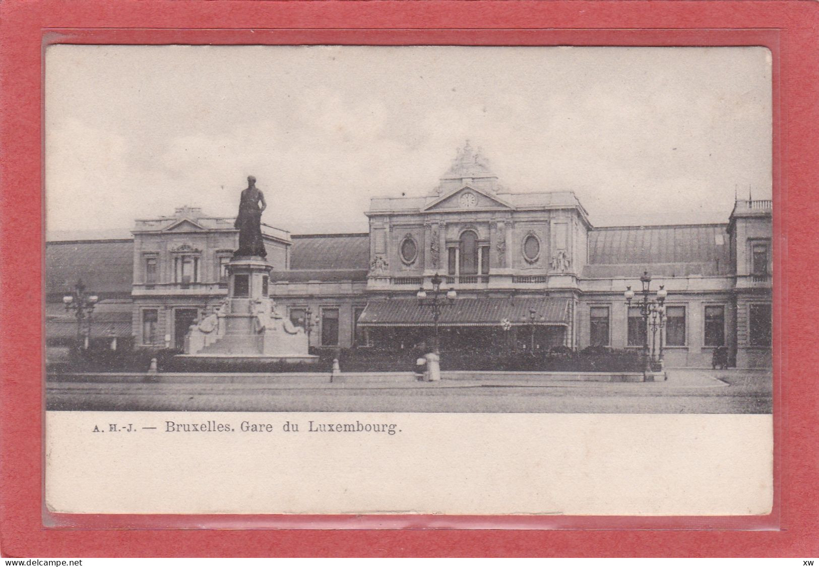 BELGIQUE - BRUXELLES - Gare Du Luxembourg - A 2461 - Spoorwegen, Stations