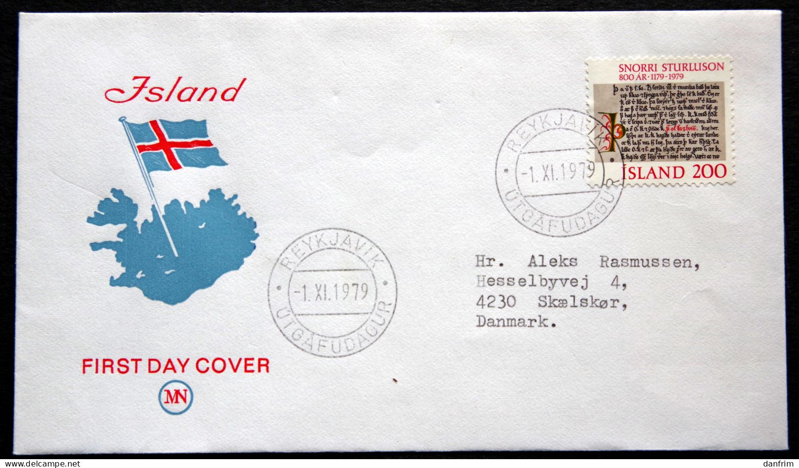 Iceland 1979     Minr.546    FDC    ( Lot 6128) - FDC