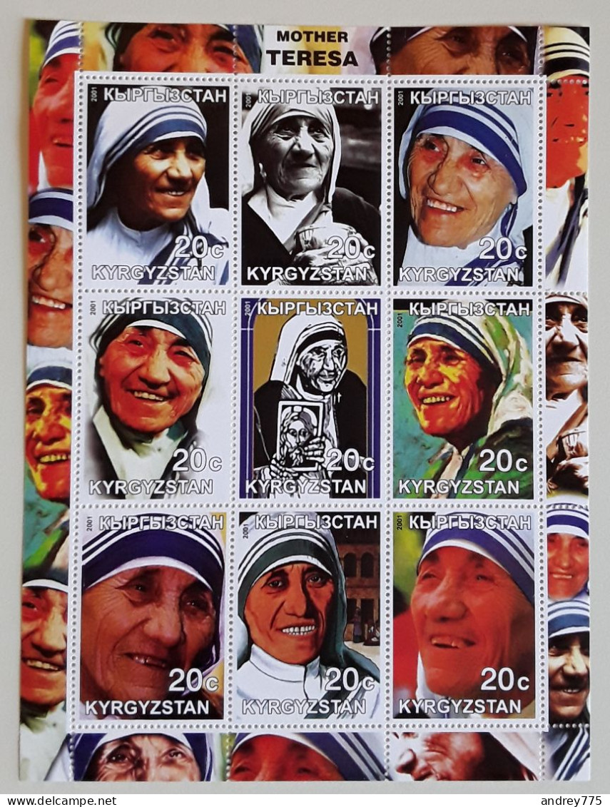 Foglietto Francobolli  -  Mother Teresa - Mère Teresa