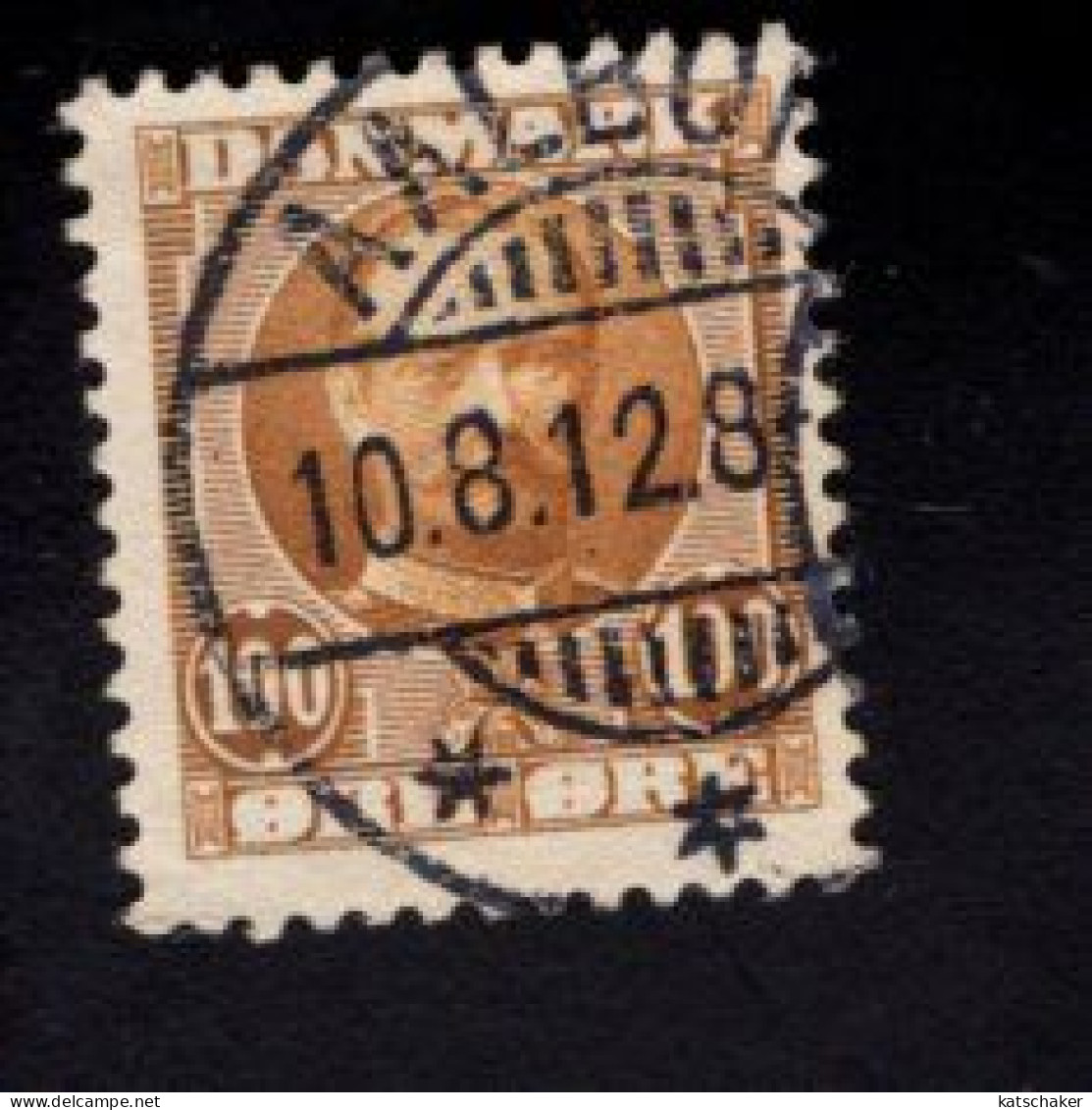 1907672148 1907 1912  SCOTT 78 (O) GESTEMPELD - USED - KING FREDERIK VIII - Gebraucht