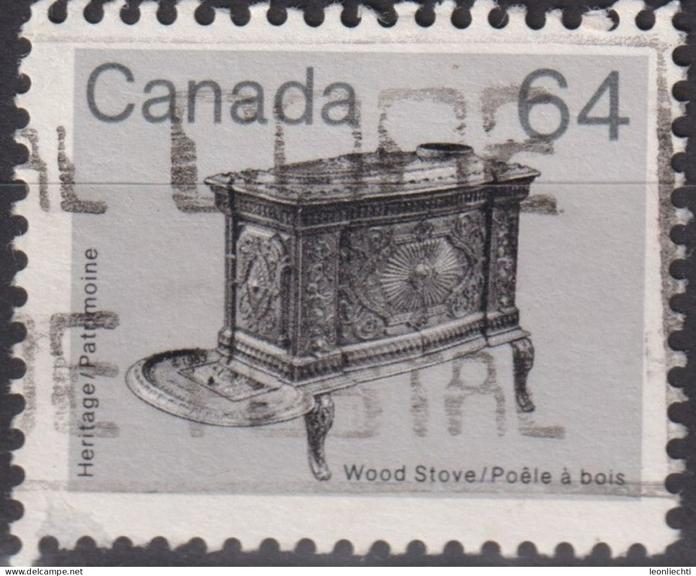 1983 Kanada ° Mi:CA 870, Sn:CA 932, Yt:CA 834, Holzofen - Used Stamps