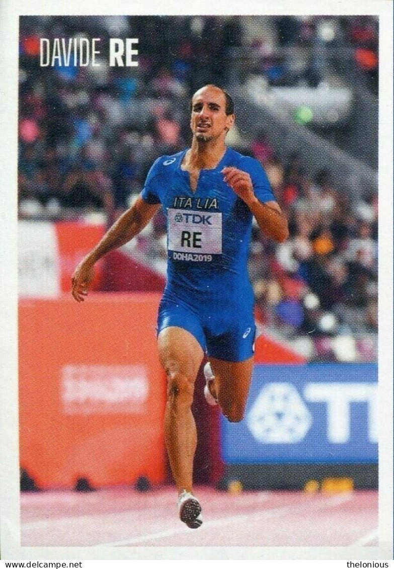 # DAVIDE RE - N. 17 - ESSELUNGA SUPER CHAMPS, TOKYO 2020 - Athlétisme