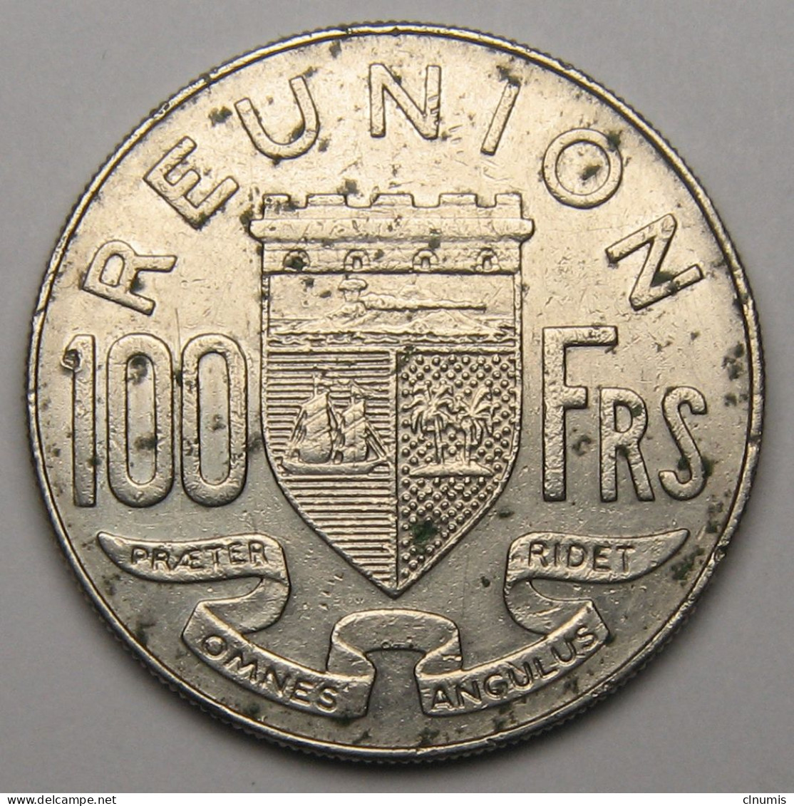 Réunion, 100 Francs République Française, 1964 - Reunión