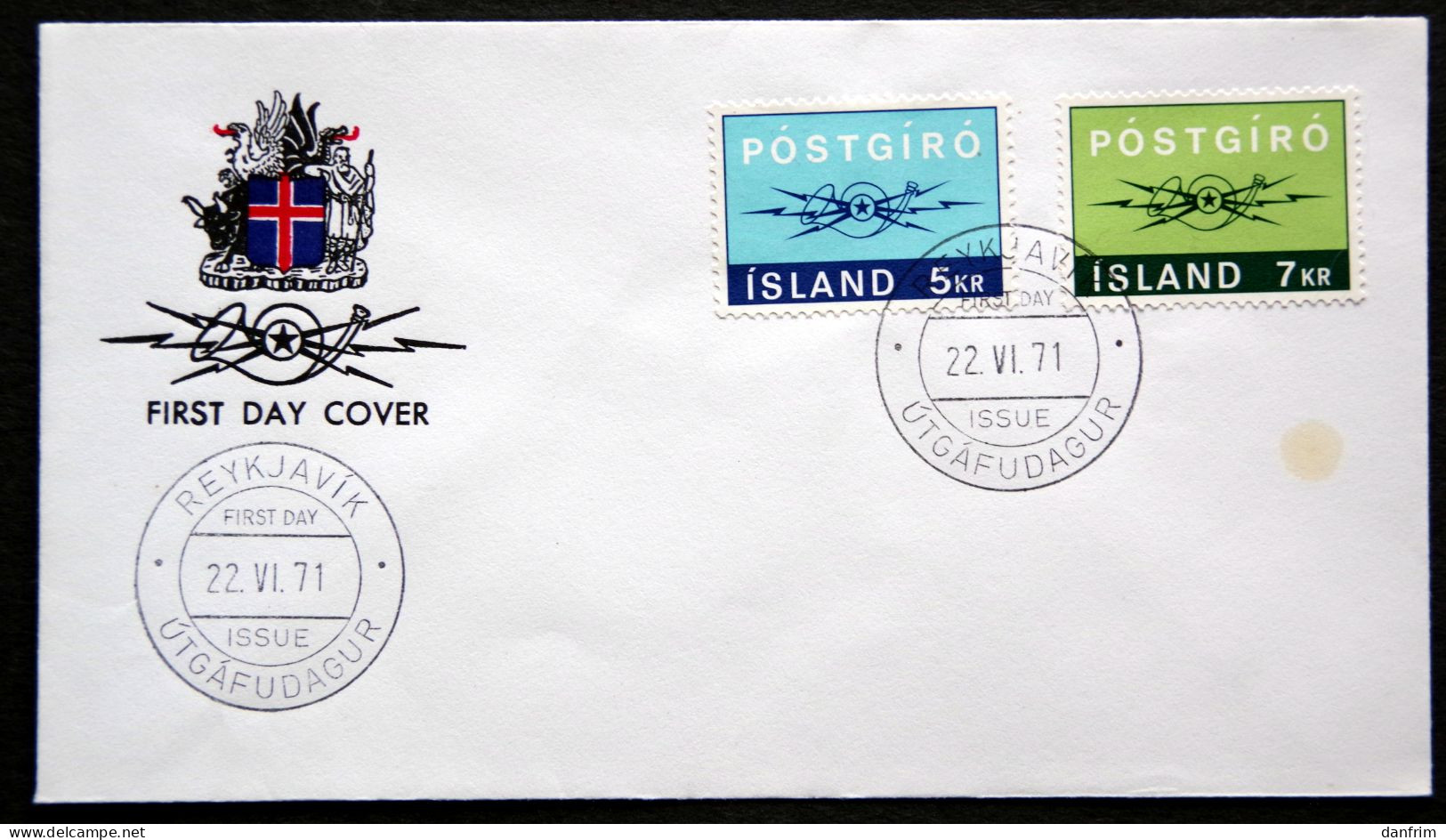 Iceland 1971   Minr.453-54  FDC  (6128 ) - FDC