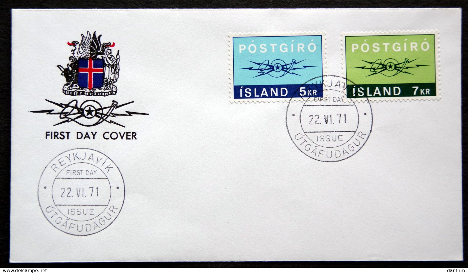 Iceland 1971   Minr.453-54  FDC  2003 ) - FDC
