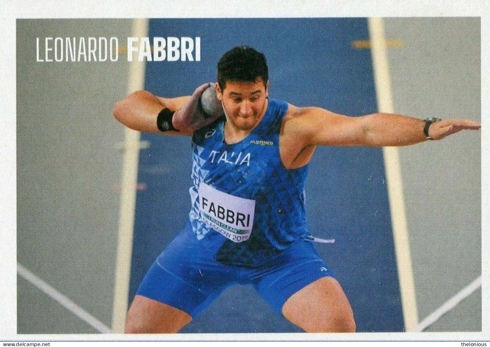 # LEONARDO FABBRI - N. 31 - ESSELUNGA SUPER CHAMPS, TOKYO 2020 - Athlétisme