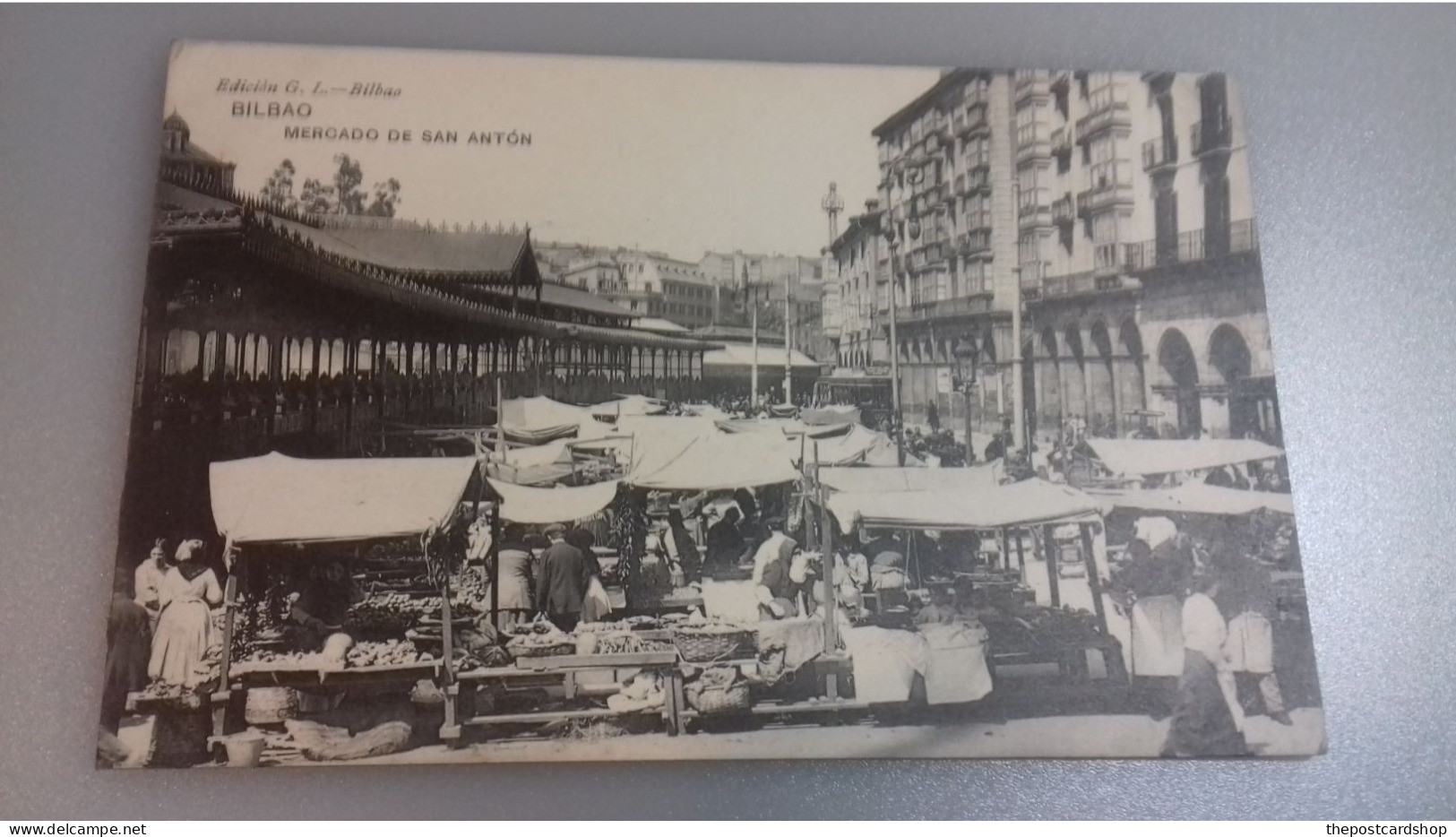 BILBAO ESPAÑA Mercado De San Anton EDICION G.L. BILBAO UNUSED País Vasco Vizcaya (Bilbao) - Vizcaya (Bilbao)