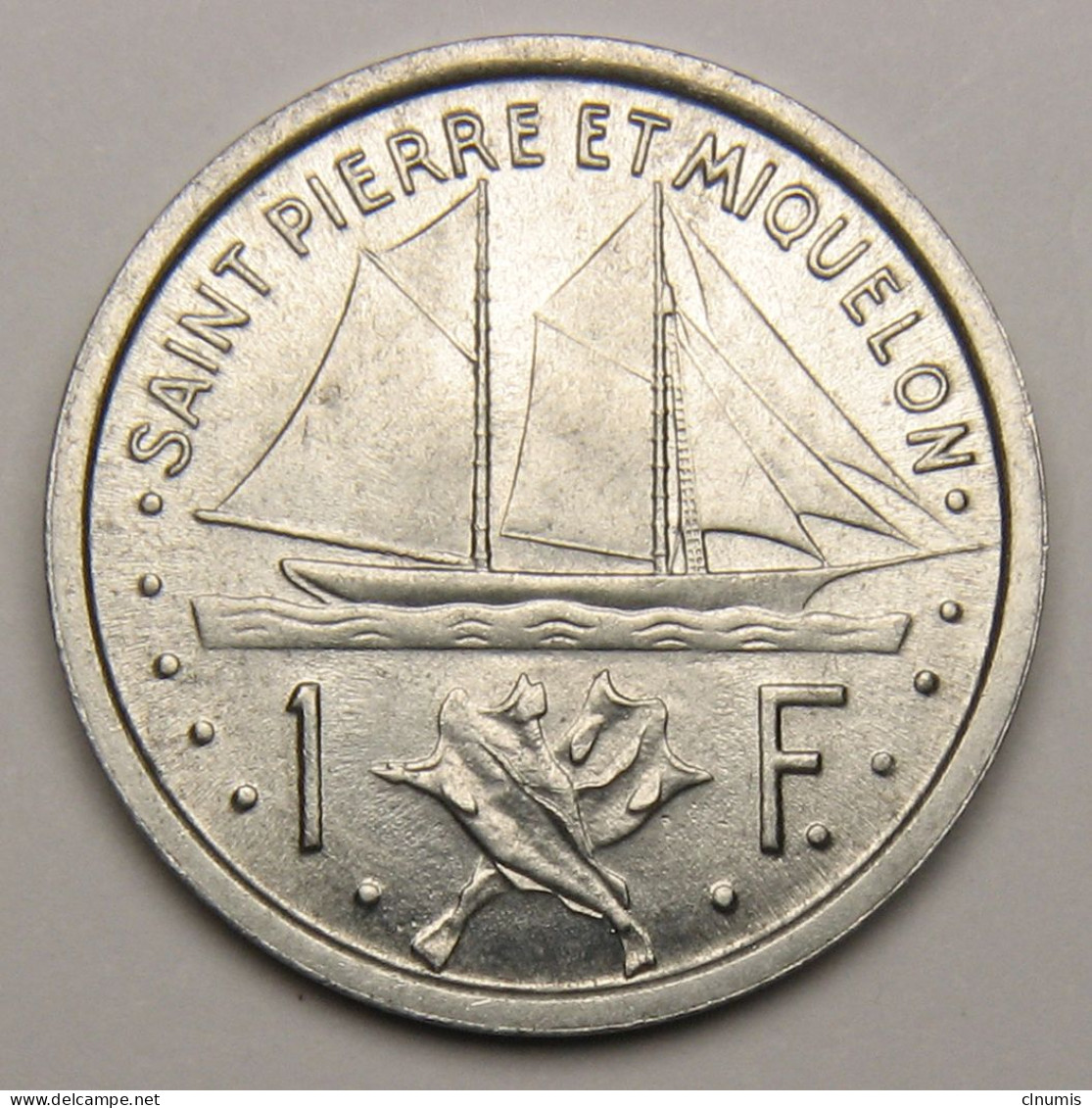 ASSEZ RARE : Saint-Pierre-et-Miquelon, 1 Franc Union Française, 1948 - Saint-Pierre En Miquelon