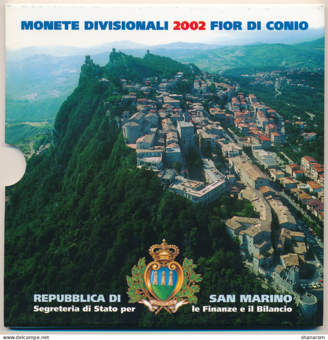 2002 // REPUBLICA DI SAN MARINO // Série Euros  - Other & Unclassified