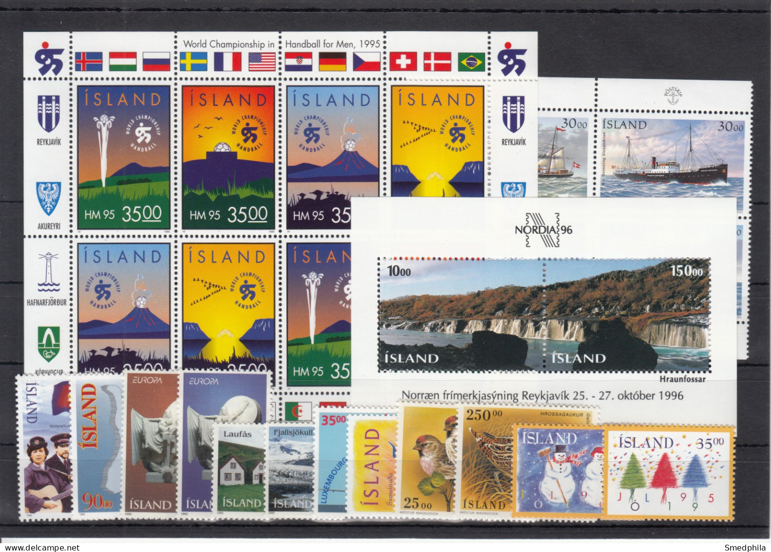 Iceland 1995 - Full Year MNH ** - Années Complètes