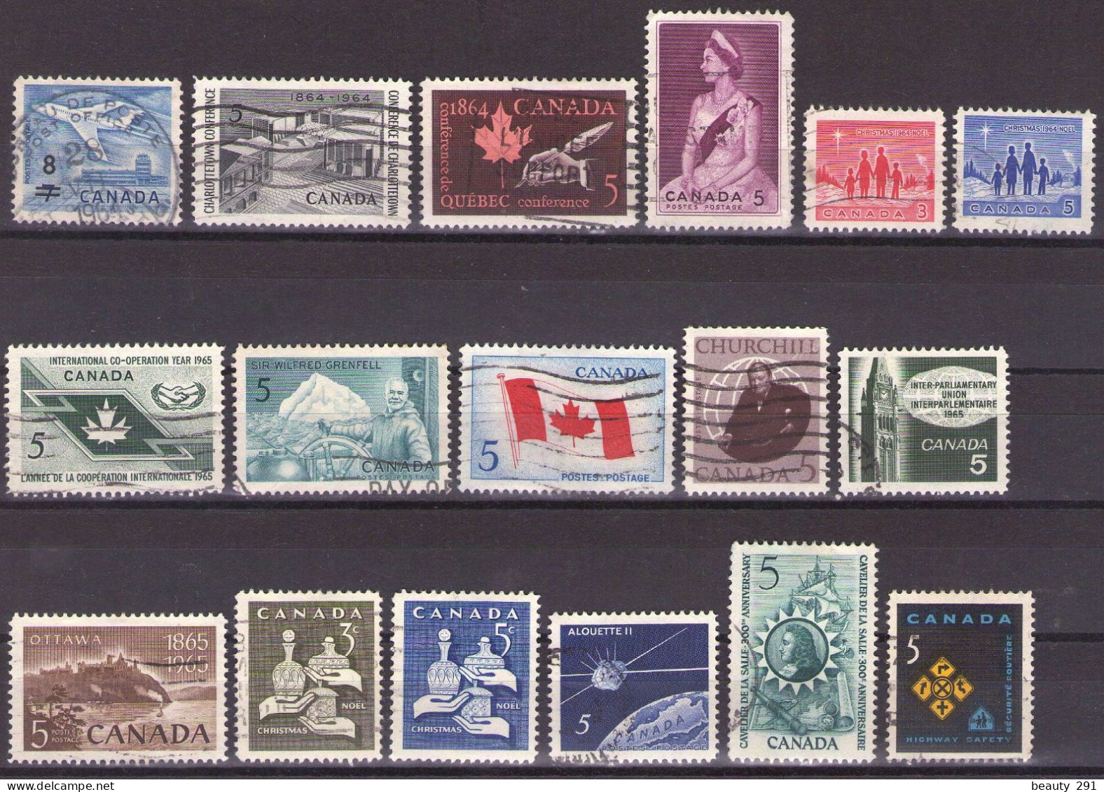 Canada 1964-1966 - ELIZABETH II - USED - Gebruikt