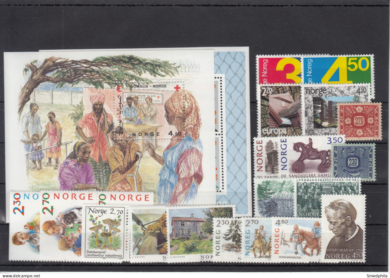 Norway 1987 - Full Year MNH ** - Años Completos