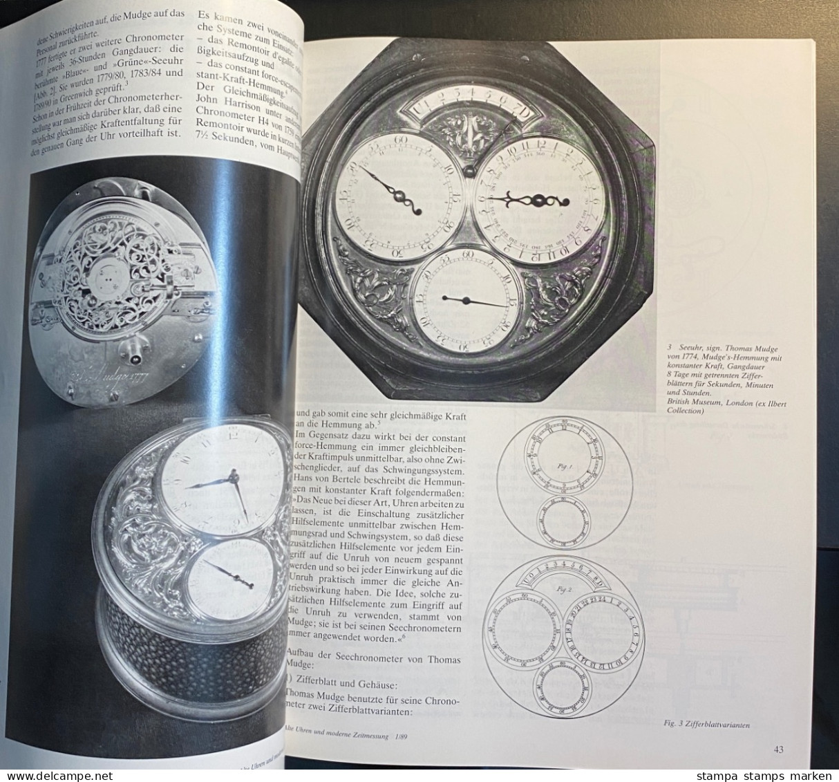 Zeitschrift Alte Uhren Und Moderne Zeitmessung Heft 1/1989 Mit 90 Seiten, Hervorragende Artikel Zum Thema Uhren - Ocio & Colecciones