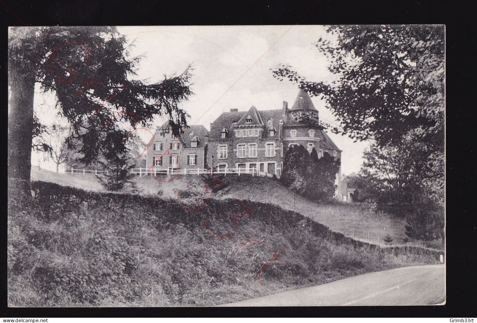 Erezée-Amonines - Château De Blier - Postkaart - Erezee