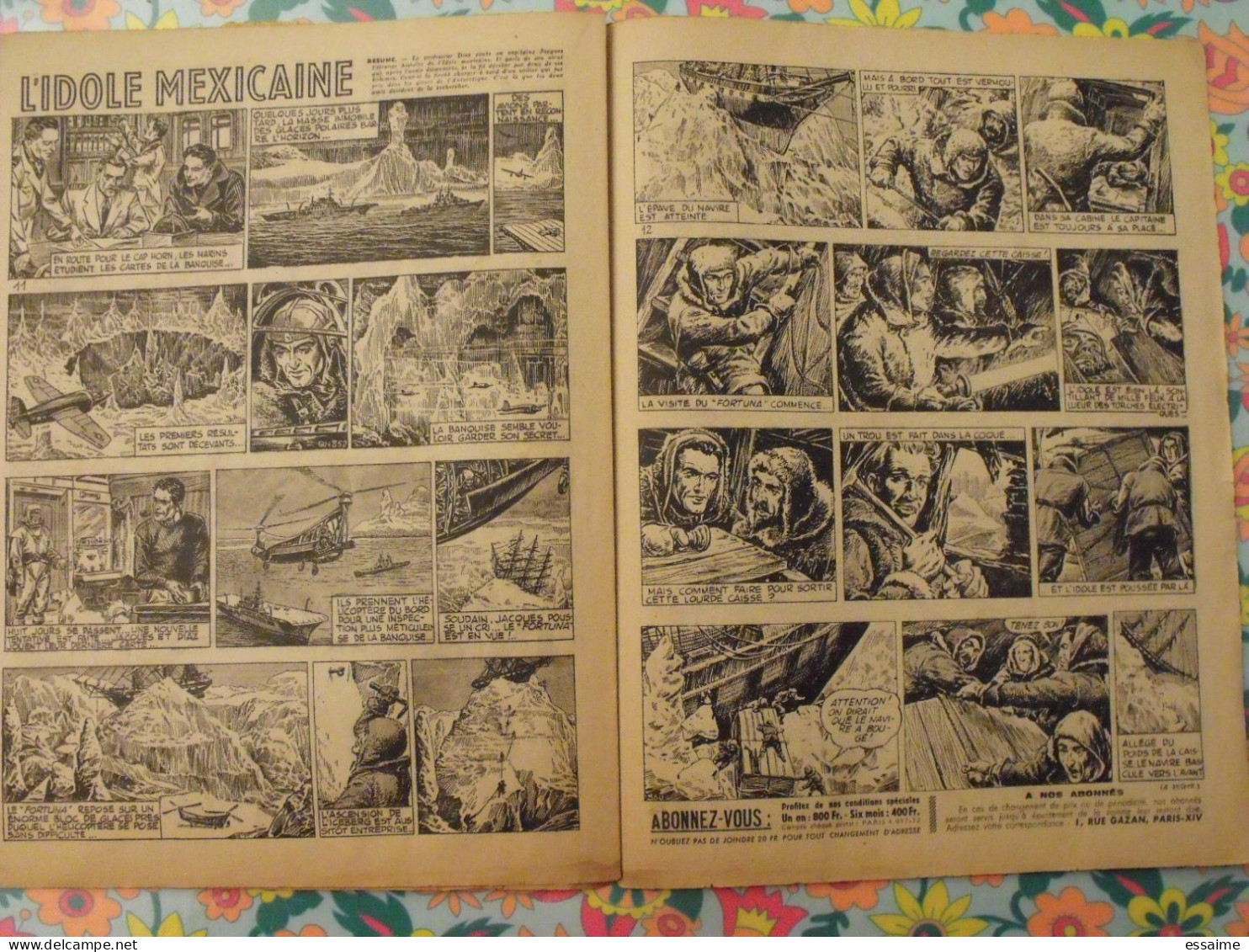 9 numéros de Coq Hardi de 1951. Sitting Bull, jacques canada, roland, marco polo, père noël. A redécouvrir