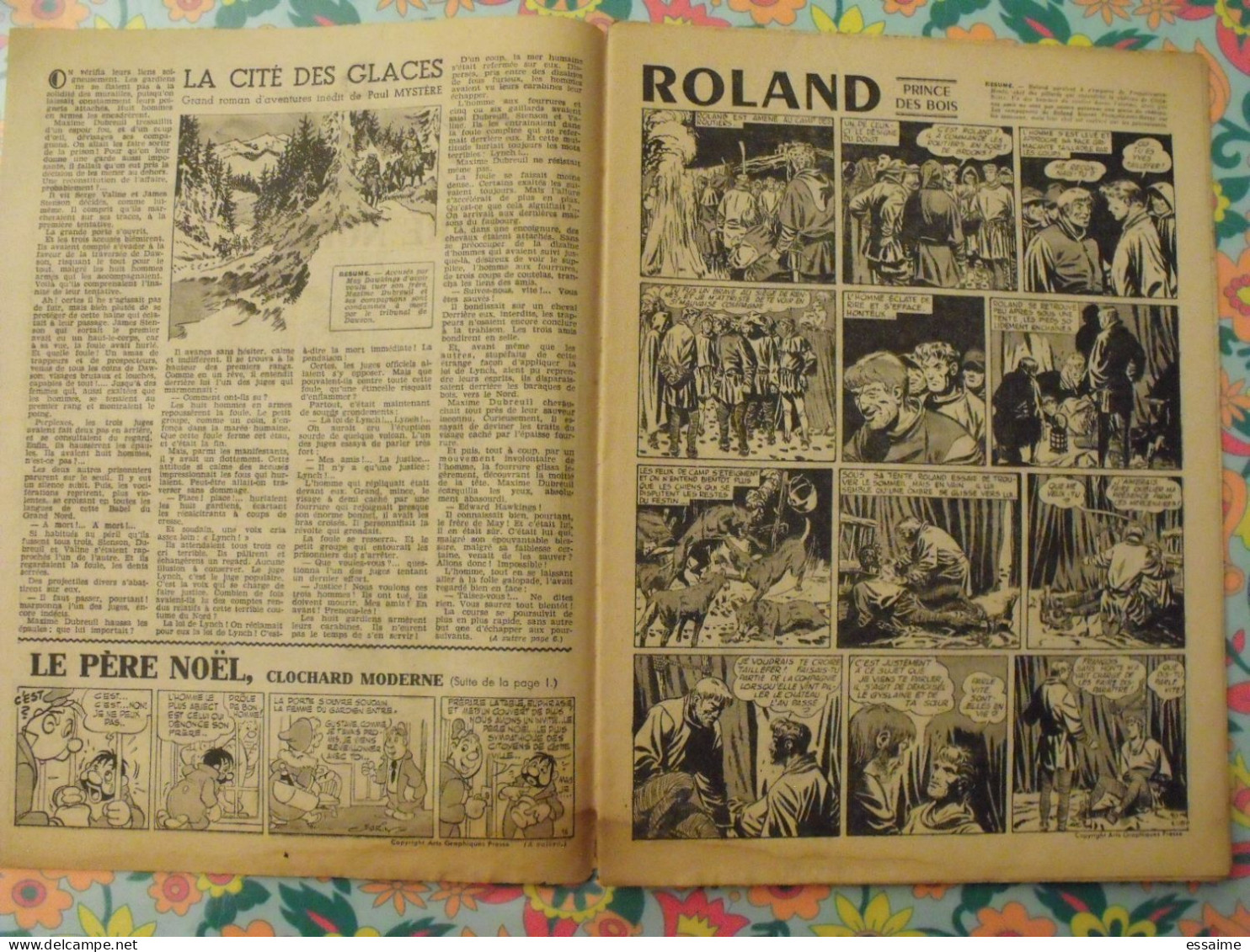 9 numéros de Coq Hardi de 1951. Sitting Bull, jacques canada, roland, marco polo, père noël. A redécouvrir