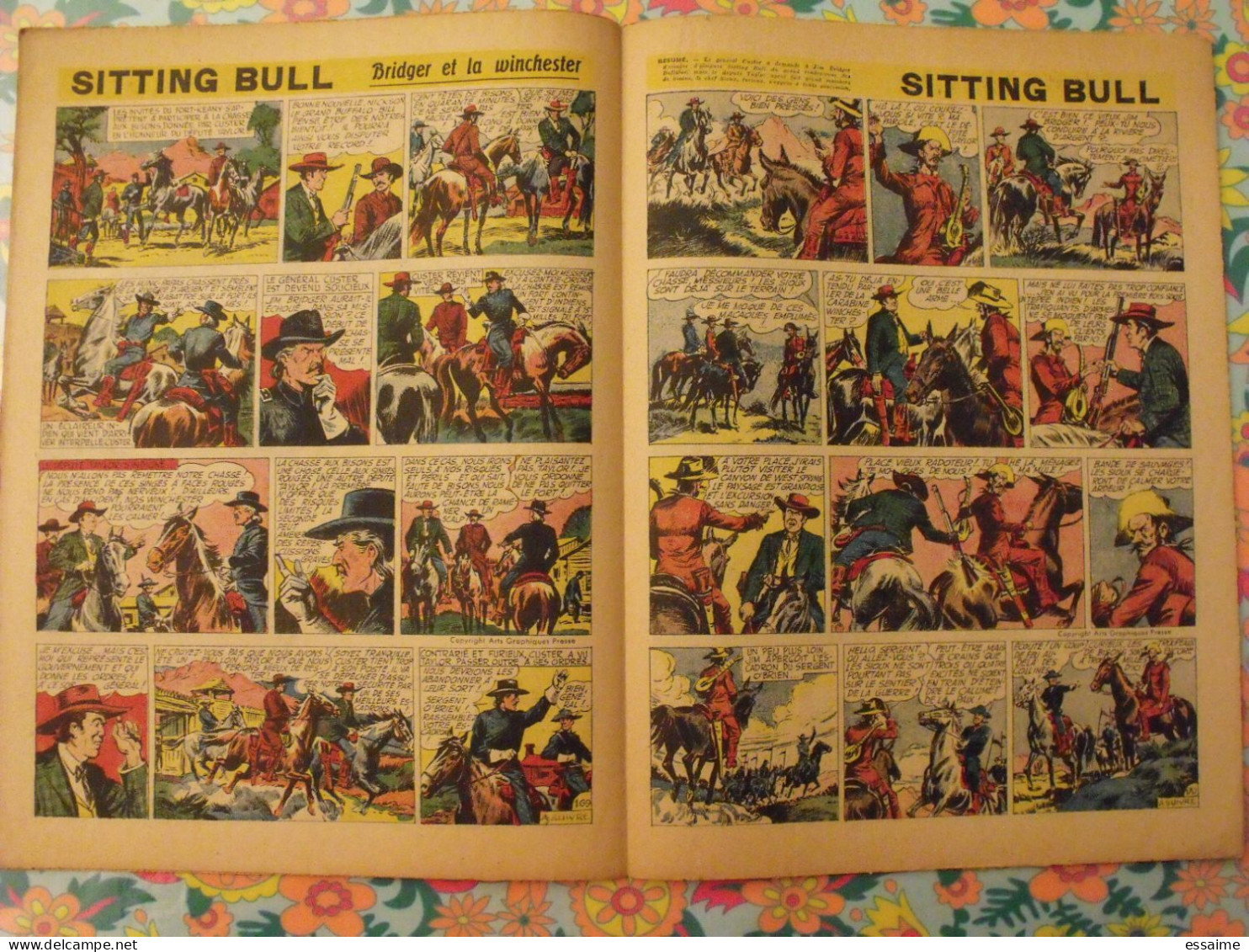 10 numéros de Coq Hardi de 1951. Sitting Bull, jacques canada, roland, marco polo, père noël, choucas. A redécouvrir