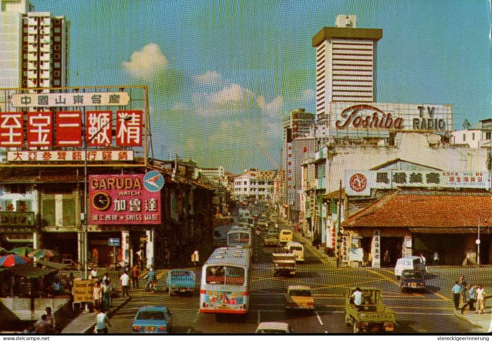 ! Modern Postcard From Singapore, Singapur, New Bridge Road, Autos, Cars - Singapour